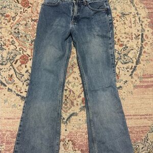 y2k l.e.i flare jeans